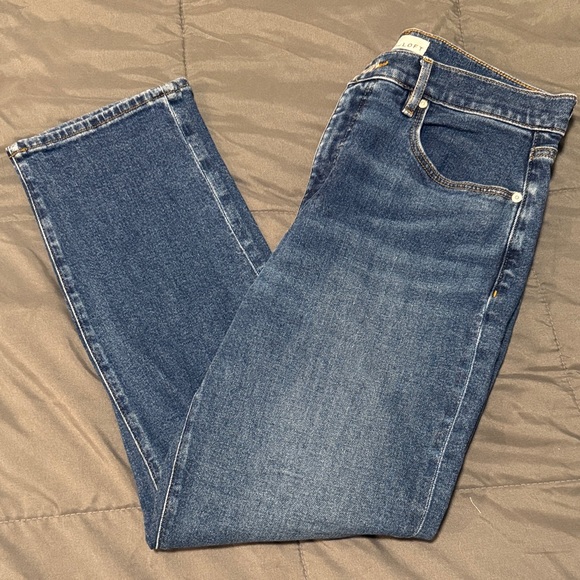 LOFT Denim - Like New Dark Wash The Slim LOFT Jeans